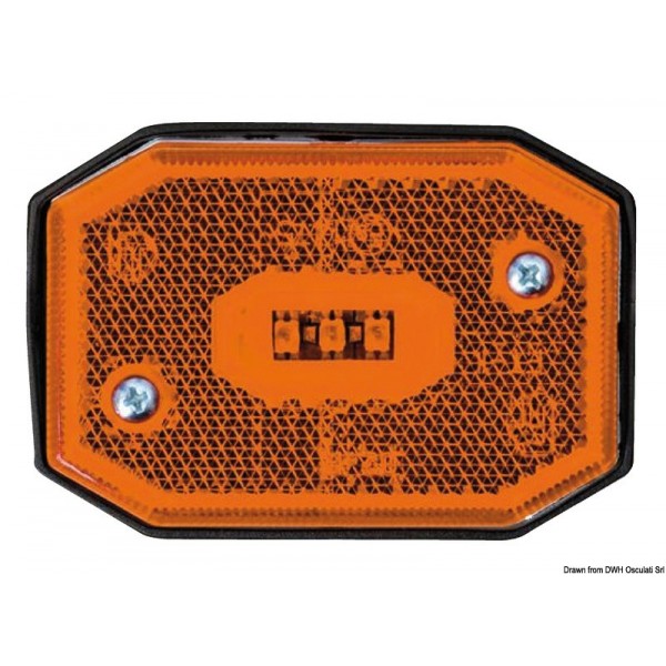 LED-Frontleuchte orangefarbenes Licht - N°1 - comptoirnautique.com