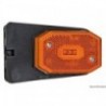 Luz frontal LED com suporte de luz laranja