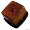 Luce laterale arancione con catadiottro