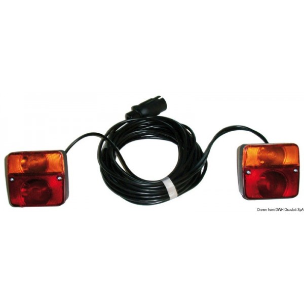 Kit di fissaggio del fanale posteriore con viti - N°1 - comptoirnautique.com