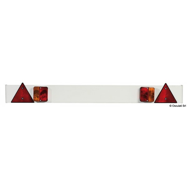 Kunststoff-Heckstange mit Leuchten 120 cm - N°1 - comptoirnautique.com