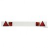 Plastic rear bar with lights 120 cm