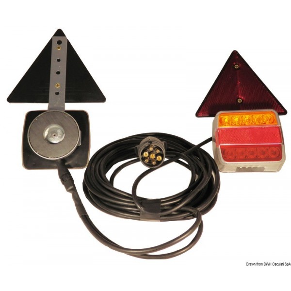 KIt LED-Leuchte magnetische Befestigung 4 Funktionen - N°1 - comptoirnautique.com