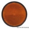 Adhesive orange retroreflector 60 mm