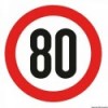 Selbstklebende Geschwindigkeitsscheibe, die für 80 Km/h zugelassen ist - N°1 - comptoirnautique.com