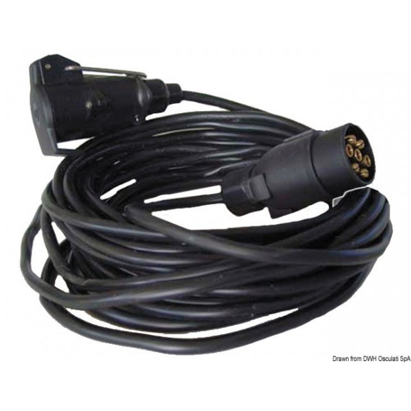 Cavo di prolunga per rimorchio a 7 poli 7 m - N°1 - comptoirnautique.com