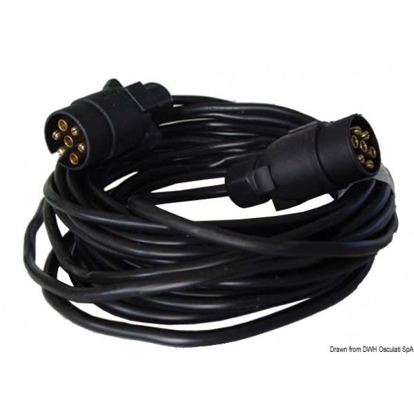 Cavo di prolunga per rimorchio a 2 pin/7 pin 8 m - N°1 - comptoirnautique.com