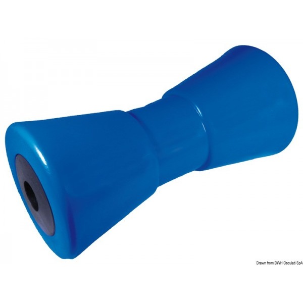 Rueda central azul 200 mm Ø agujero 17 mm - N°1 - comptoirnautique.com