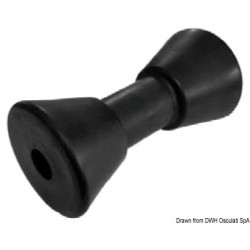 Rueda central negra 190 mm...