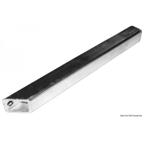 Tube pour roues 30 x 30 x 300 mm  - N°1 - comptoirnautique.com