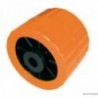 Orange side wheel 75 mm Ø hole 15 mm