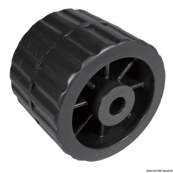Rotella laterale nera Ø 15 mm - N°1 - comptoirnautique.com