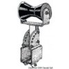 Supporto centrale-tubo quadro 80 x 80 mm  - N°1 - comptoirnautique.com