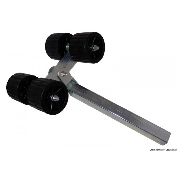 Rullo laterale girevole da 40 mm - N°1 - comptoirnautique.com