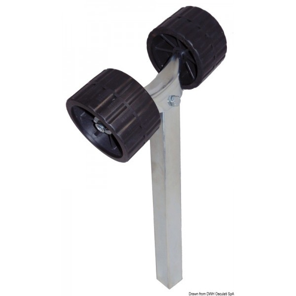 Rouleau basculant orientable 40 mm  - N°1 - comptoirnautique.com