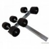 Schwenkbare Rolle 40 mm 6 Rollen - N°1 - comptoirnautique.com