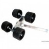 Rullo girevole 4 rulli rialzati 40 mm - N°1 - comptoirnautique.com