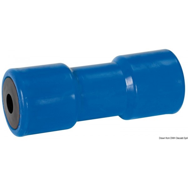 Rueda central azul 200 mm Ø agujero 21 mm - N°1 - comptoirnautique.com