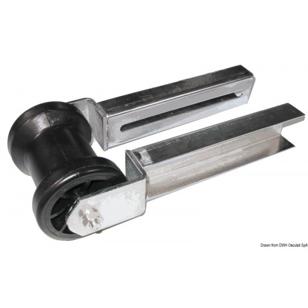 Rouleau central petit 60 mm  - N°1 - comptoirnautique.com