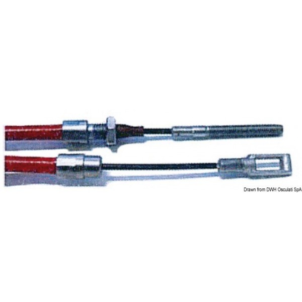 Brake cable SB-SR-1635 920-1145 mm A - N°1 - comptoirnautique.com