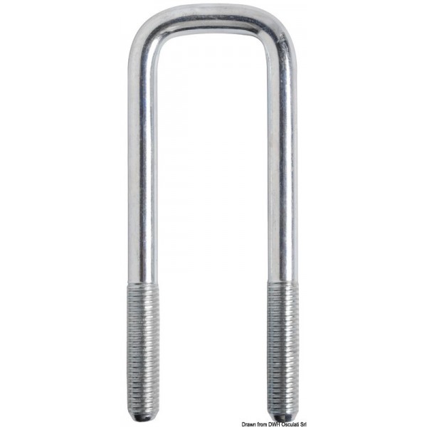 Staffa a U da 30 mm - N°1 - comptoirnautique.com