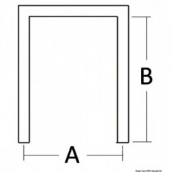 U-bracket 50 mm