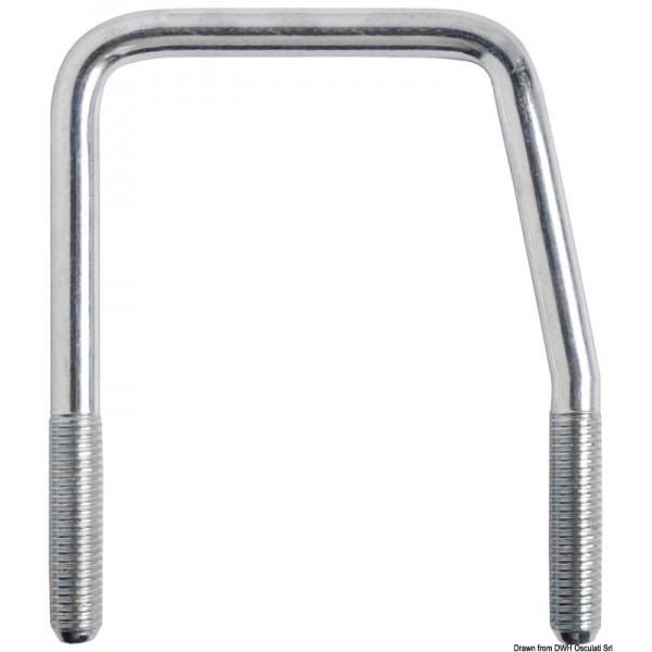 Staffa a U da 60 mm - N°1 - comptoirnautique.com