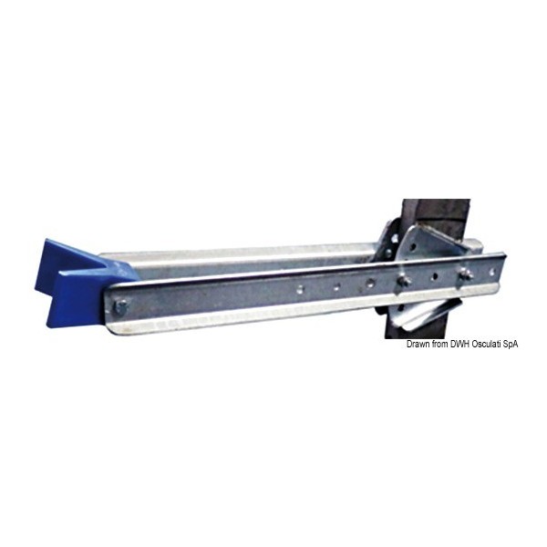 Support d'étrave réglable, universal 645 mm  - N°1 - comptoirnautique.com