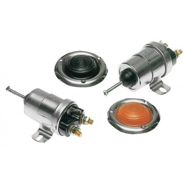 Interruttore remoto 24V Nero - N°1 - comptoirnautique.com