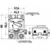 Interruttore automatico stagno da esterno-70 A  - N°3 - comptoirnautique.com