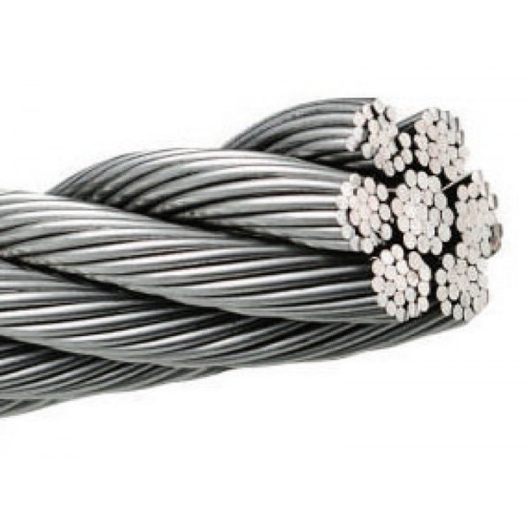 AISI 316 stainless steel cable 133 wires 10 mm - N°3 - comptoirnautique.com