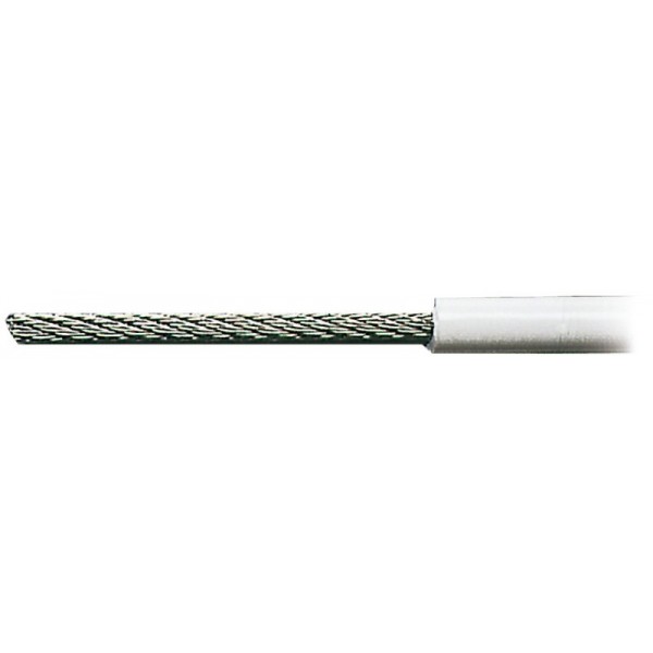 Câble inox AISI 316 recouvert PVC - N°1 - comptoirnautique.com 