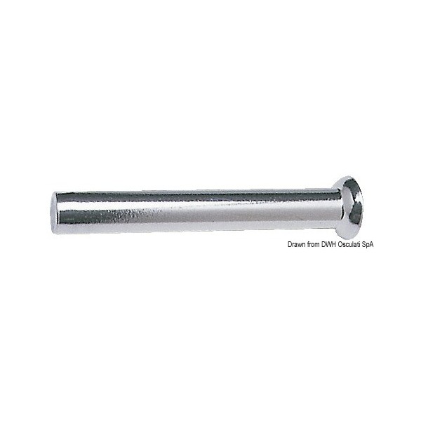 Sfera a crimpare in acciaio inox 10 mm - N°1 - comptoirnautique.com