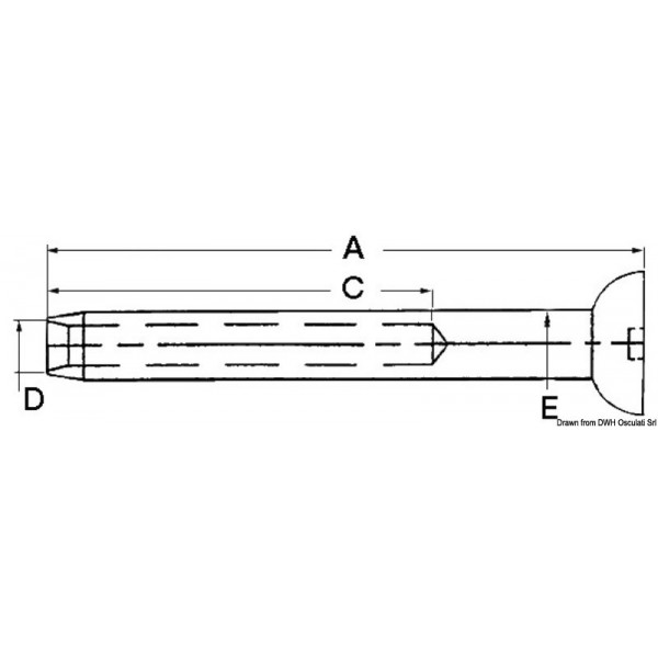 Sfera a crimpare in acciaio inox 10 mm - N°2 - comptoirnautique.com