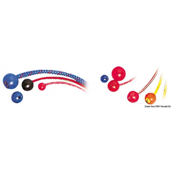 Kugel Stopper Nylon Loch Ø 6 mm grün - N°1 - comptoirnautique.com
