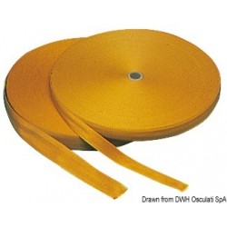 Gold nylon webbing 45 mm