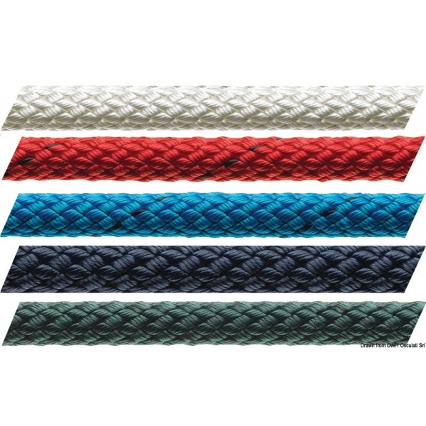 Punta Marlow Marlowbraid rosso 14 mm  - N°1 - comptoirnautique.com