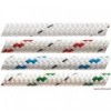 Fine Marlow Doppia treccia rossa 16 mm  - N°1 - comptoirnautique.com