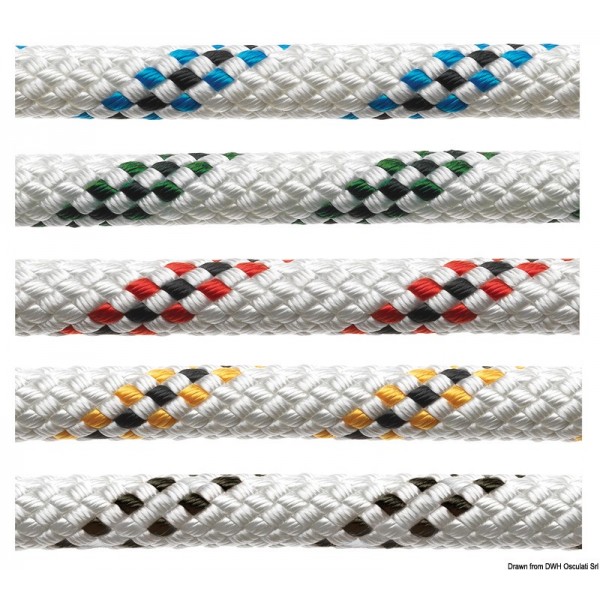 MARLOW Treccia Fleck 16 mm Oro - N°1 - comptoirnautique.com