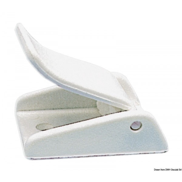 Fibbia in plastica da fissare con vite da 30 mm - N°3 - comptoirnautique.com