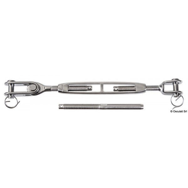 Pinza a gabbia aperta 1/4" f. cavo 3 mm - N°1 - comptoirnautique.com