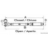 Tenditore per terminazione di scarico del cavo da 5/6 mm - N°2 - comptoirnautique.com
