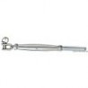 Tenditore in acciaio inox con forcella fissa 10 mm