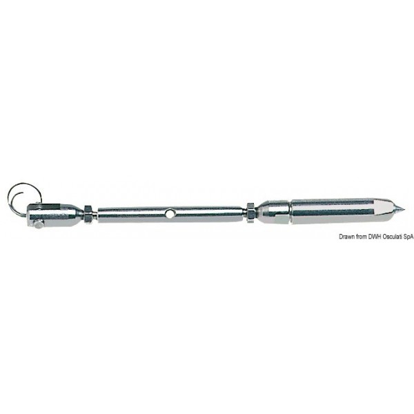 Vite per cavi Parafil AISI 316 7 mm - N°1 - comptoirnautique.com