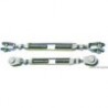 Vite di fissaggio con due clevisse fisse AISI 316 10 mm
