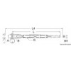 Tenditore con tacchette articolate in AISI 316 da 6 mm - N°2 - comptoirnautique.com