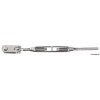 Estremità diritta a crimpare 1/4" x 3 mm - N°1 - comptoirnautique.com