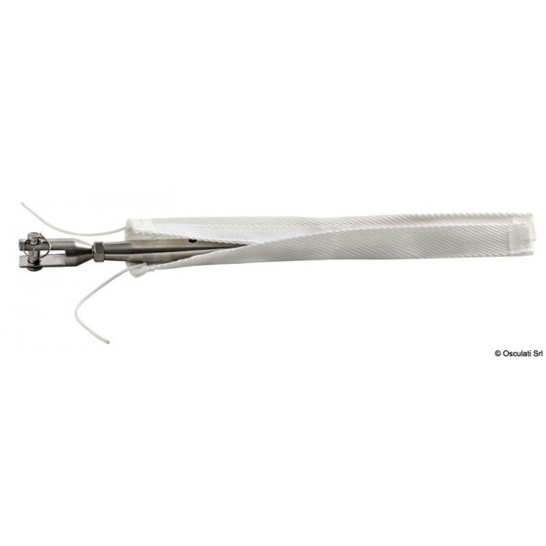 Tapa embellecedora blanca de 30 mm - N°1 - comptoirnautique.com