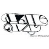 Girella in acciaio inox 10 x 15 mm - N°1 - comptoirnautique.com