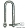 Long shackle with captive pin AISI 316 5 mm - N°1 - comptoirnautique.com 